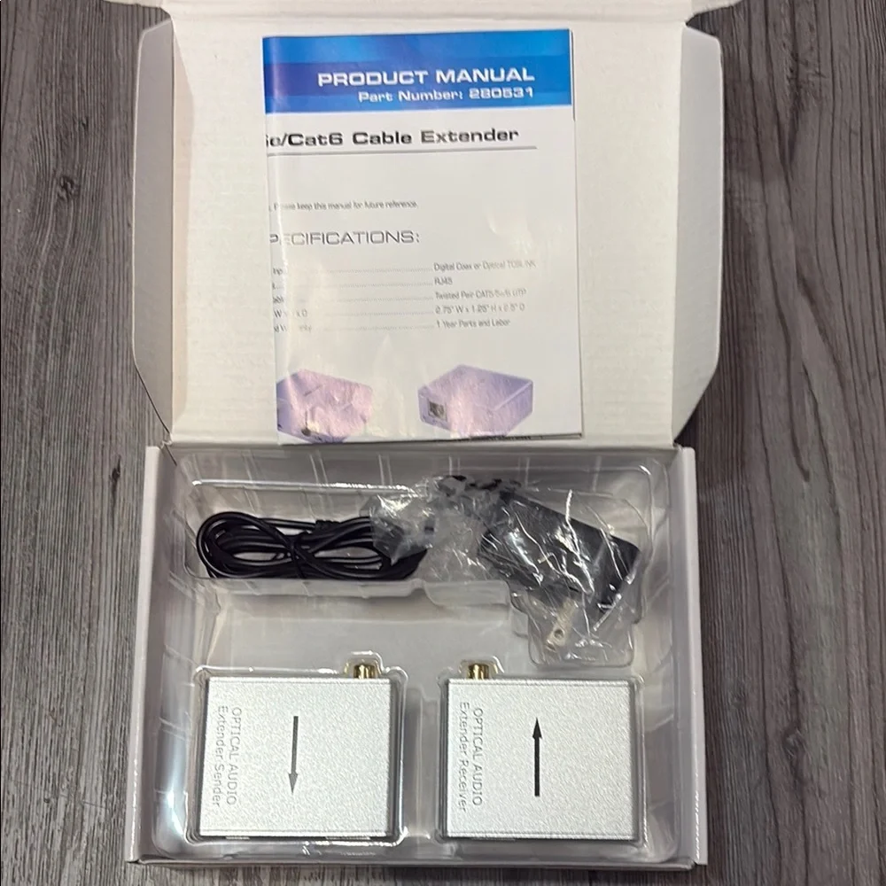 Vans Silver Digital Audio Cable Extender - Picture 2 of 6